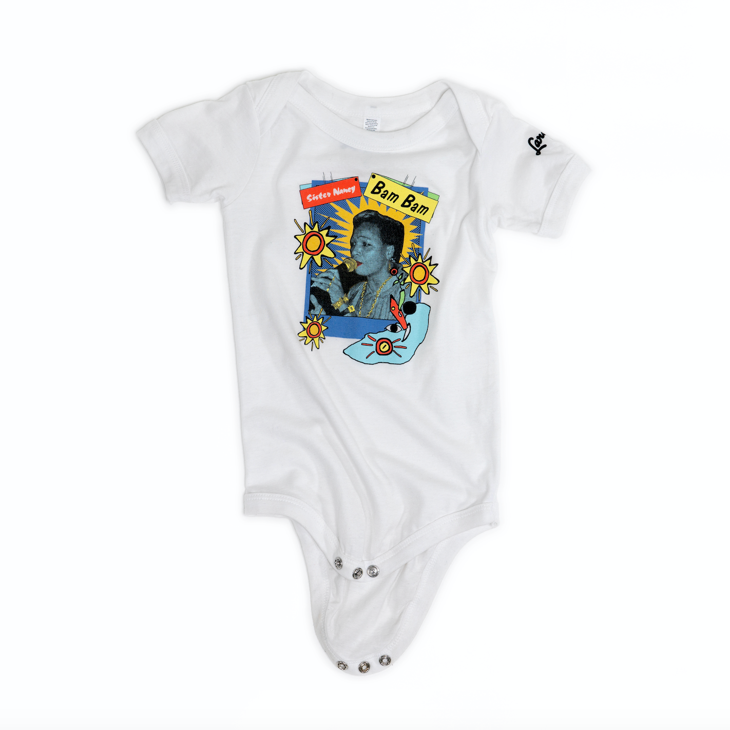 SISTER NANCY x LARGEUP BABY ONESIE